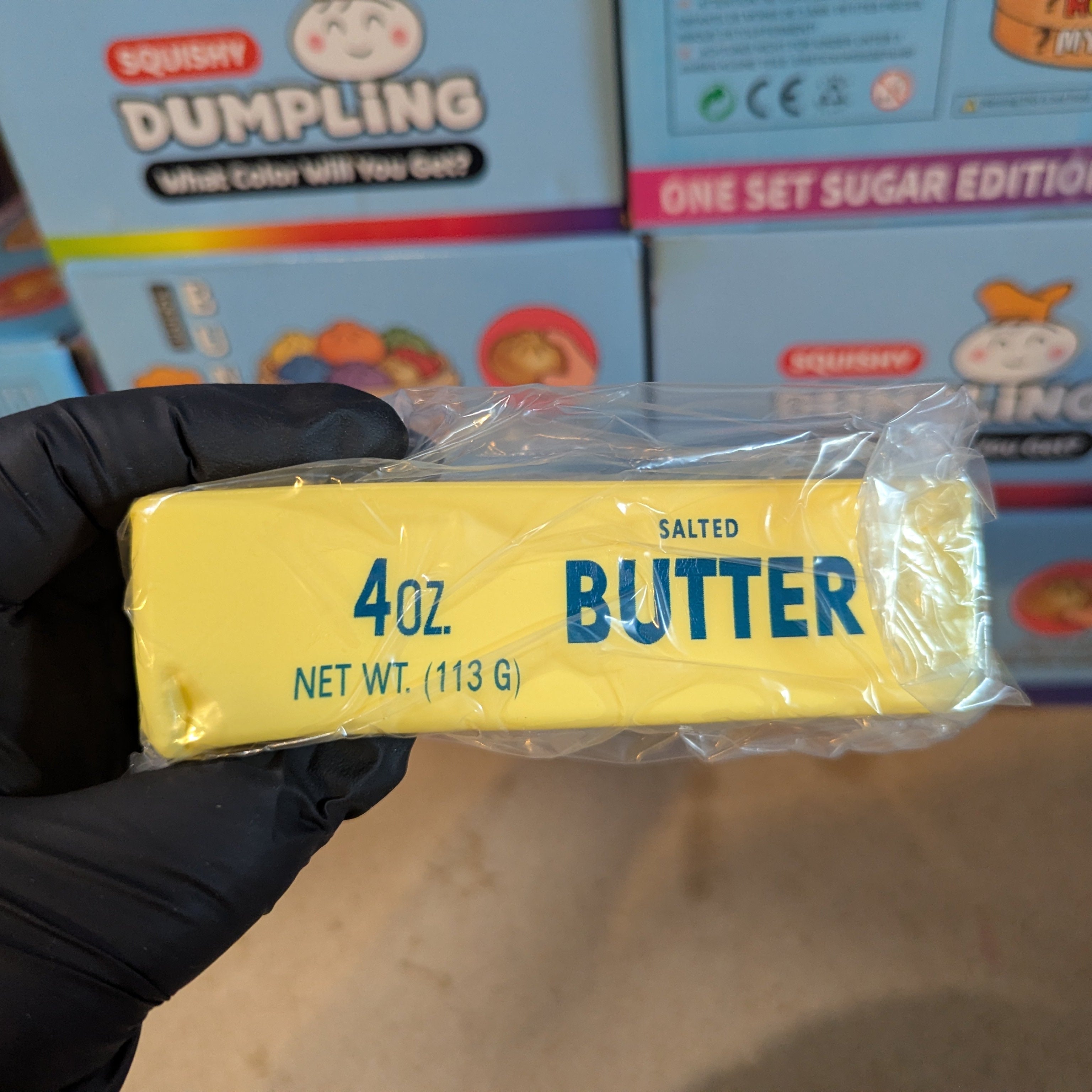 Small Stick of Butter Squishy (Smells Like Butter!)