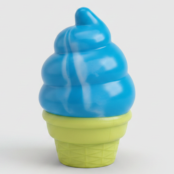 Blue Creamy Ice Cream Cone Squishy (Slow Rising Squish)
