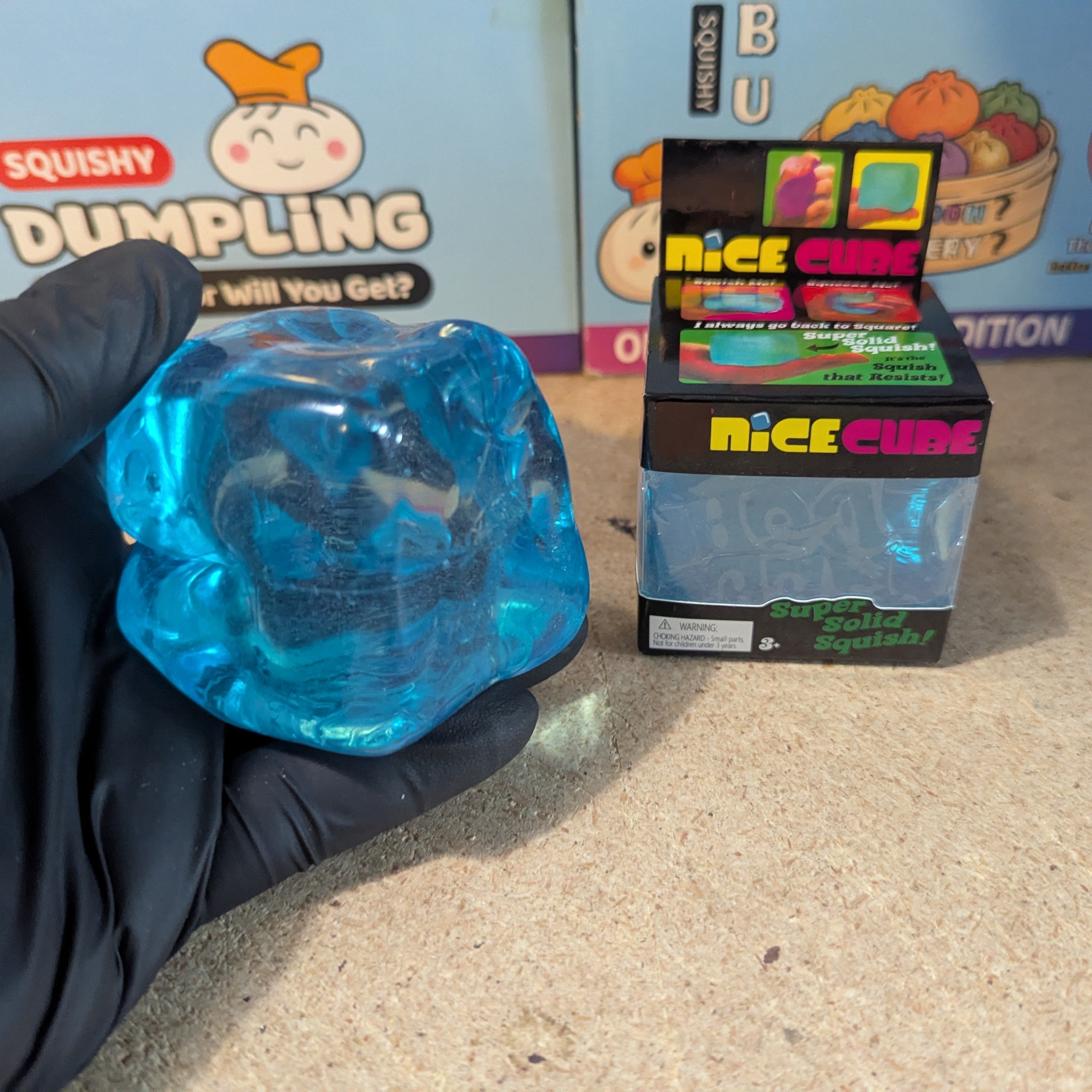 Blue Wannabe Nice Cube (Super Slow-Rising Squish)