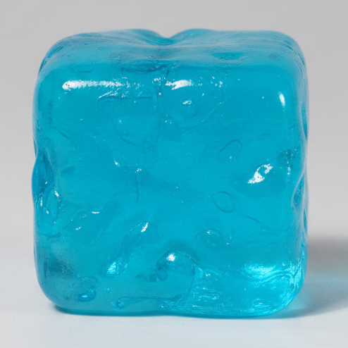 Blue Wannabe Nice Cube (Super Slow-Rising Squish)