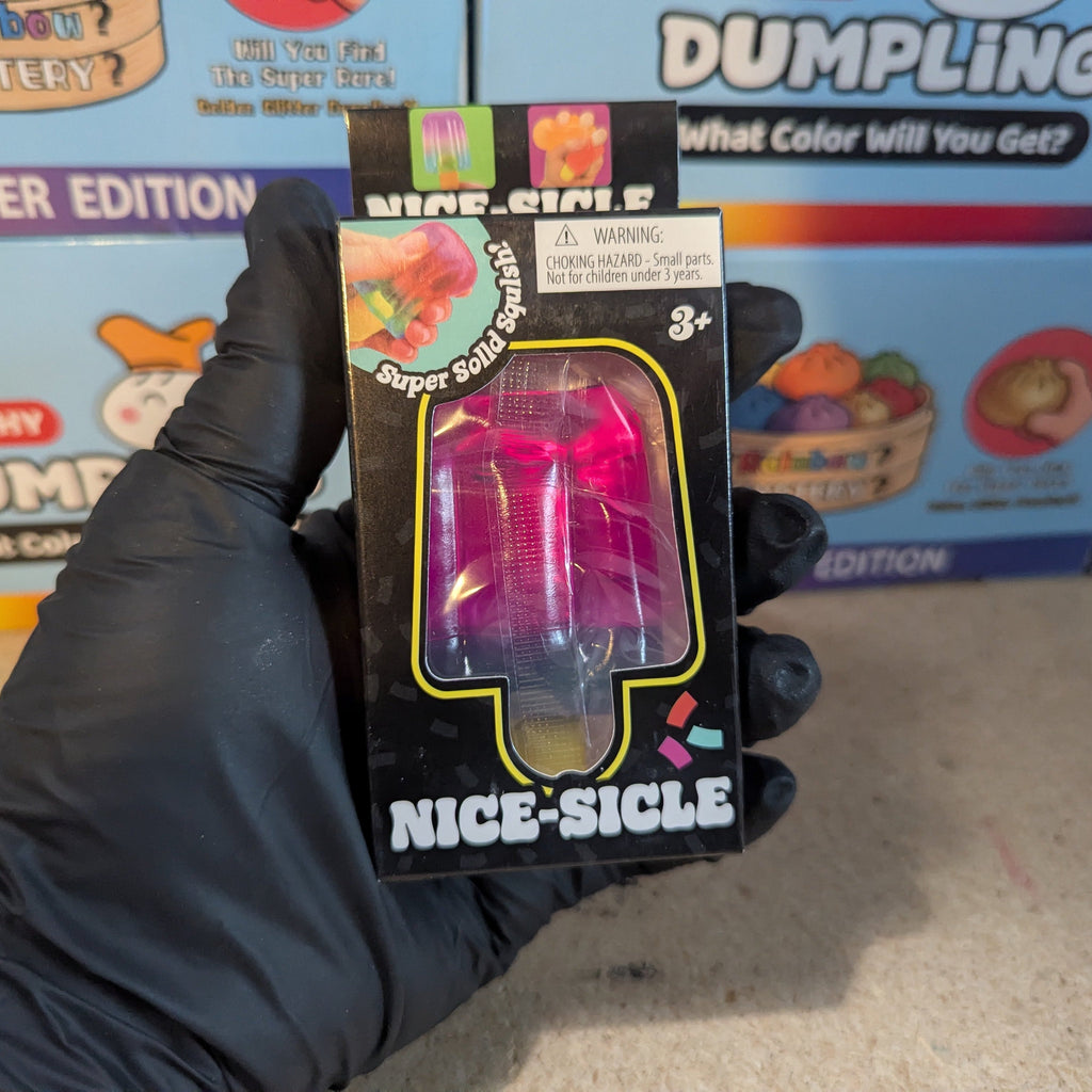 Purple to Blue Wannabe Nice-Sicle (Gelatin Squish)