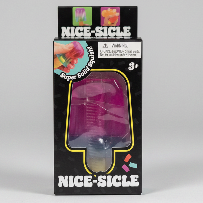 Purple to Blue Wannabe Nice-Sicle (Gelatin Squish)