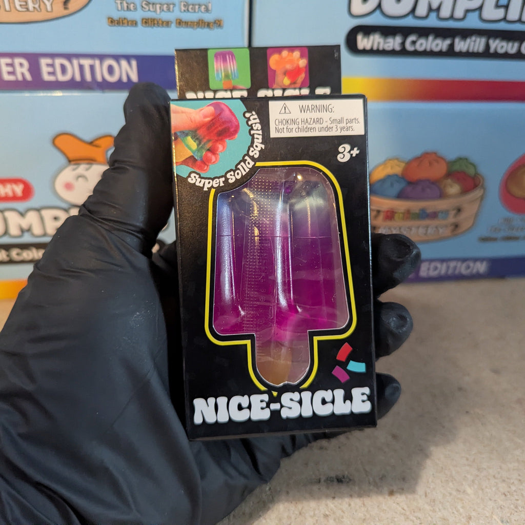 Blue to Purple Wannabe Nice-Sicle (Gelatin Squish)