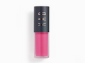 Mini hydrating tinted lip oil, bright pink color in clear tube with dark cap