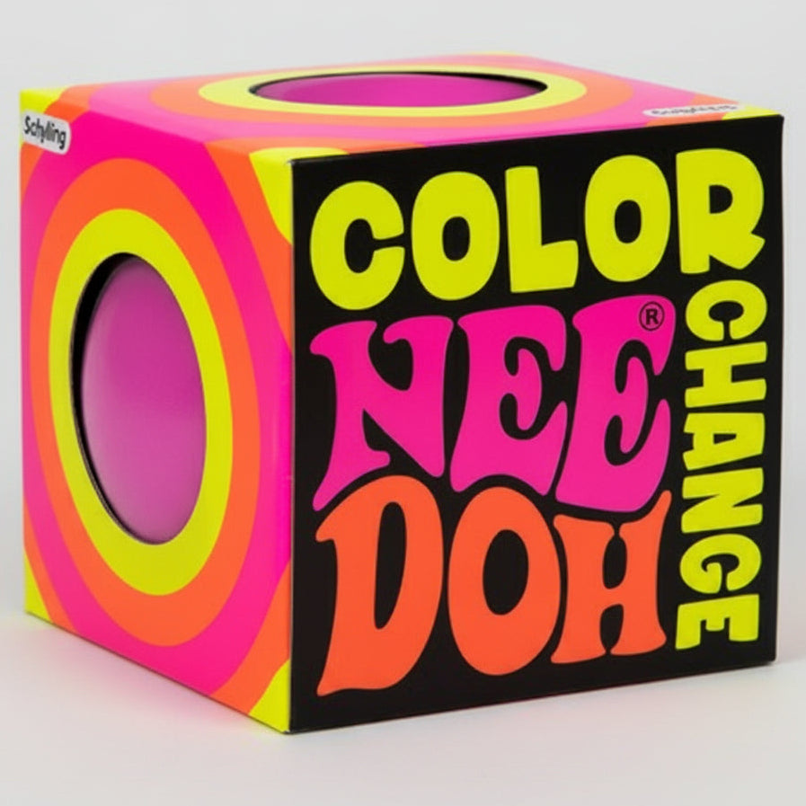 Schylling Nee-Doh Color Change Squishy: Pink to Purple