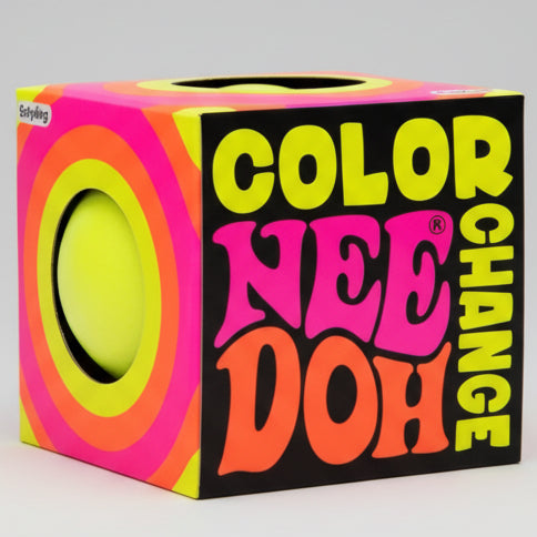 Schylling Nee-Doh Color Change Squishy: Yellow to Orange