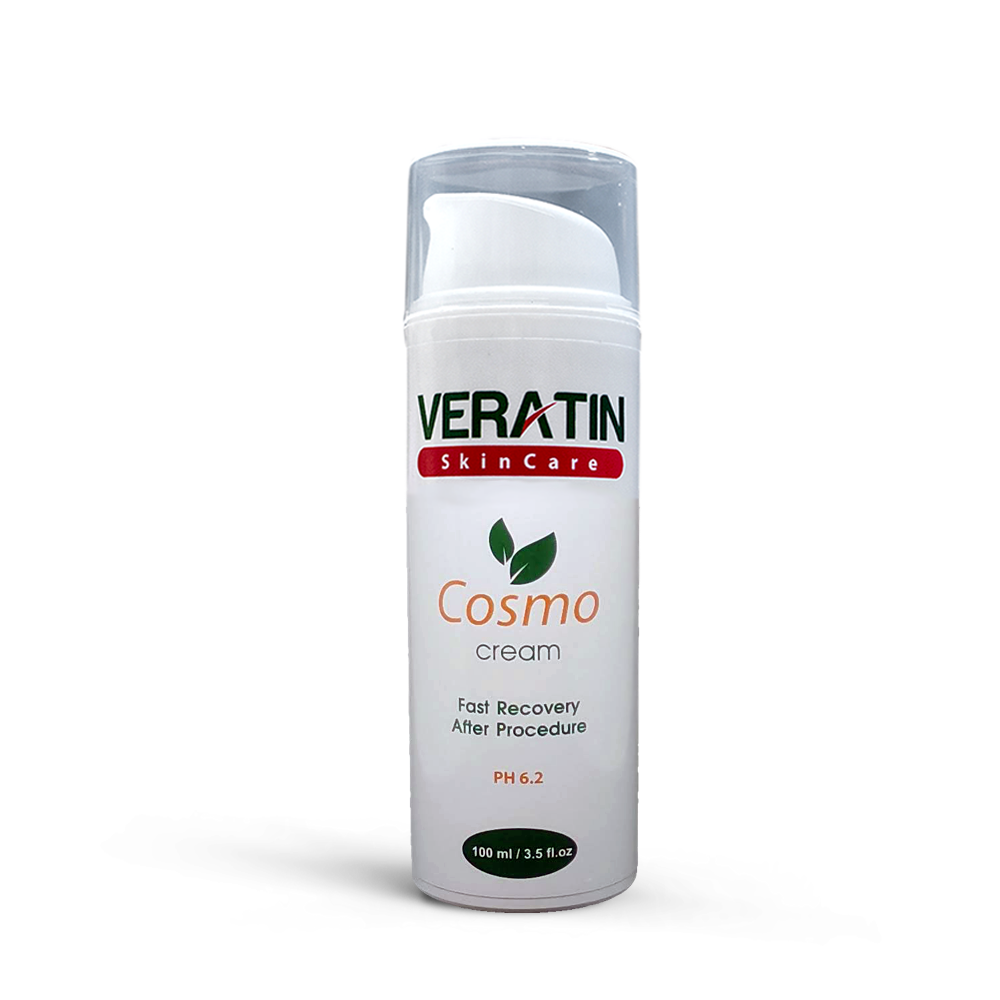 VERATIN Cosmo Cream 100ml skin cream in white pump bottle