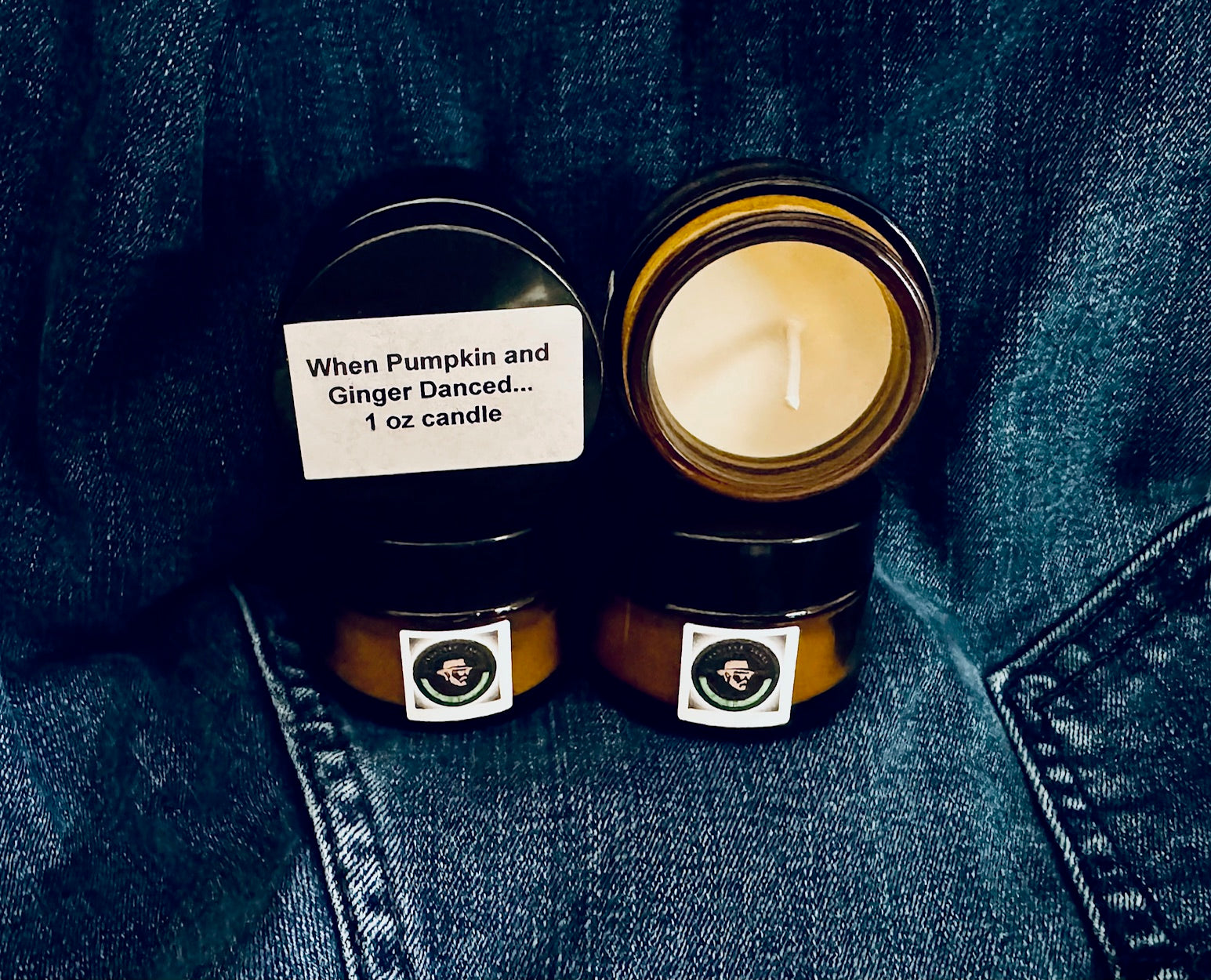 When Pumpkin and Ginger Dance Candle-0