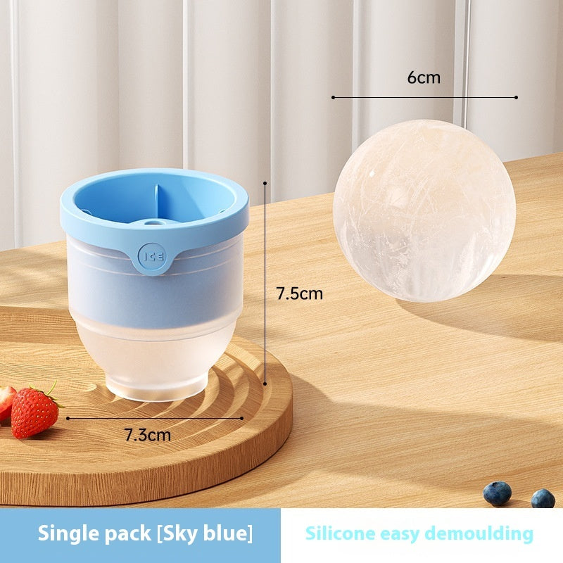 Food Grade Ice Hockey Mold Ice Maker Circular Ice Cube