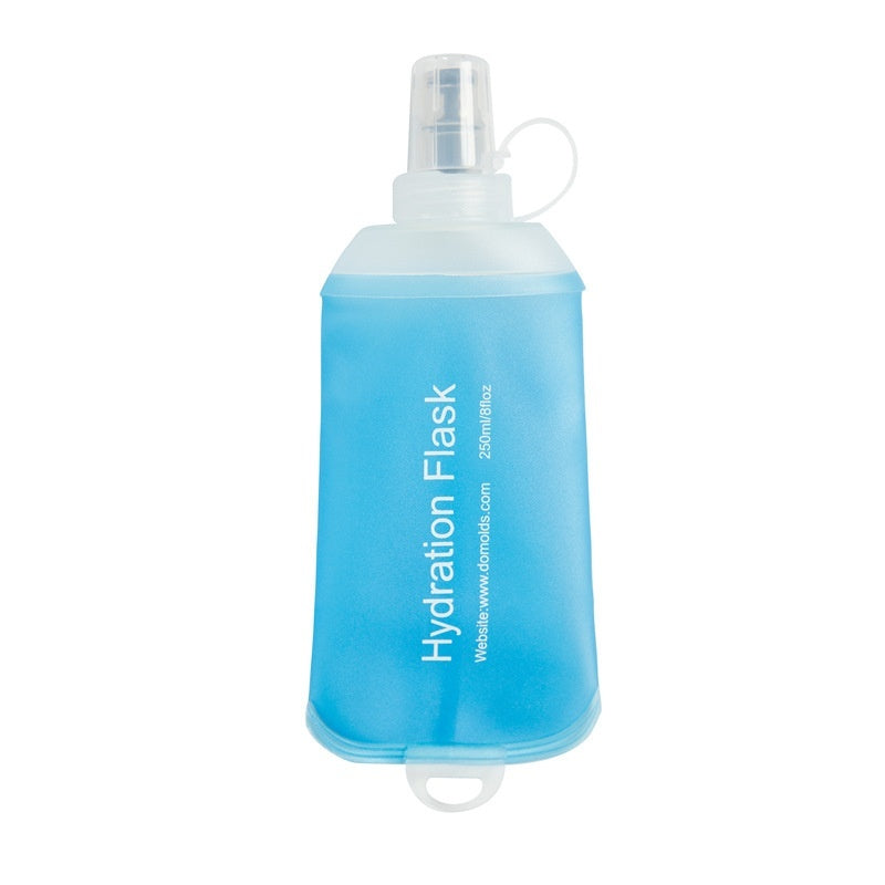 Sports Soft Water Bag Bottle Army Green 150ml 250ml 500ml Reusable Hydration Bottle for Outdoor Activities