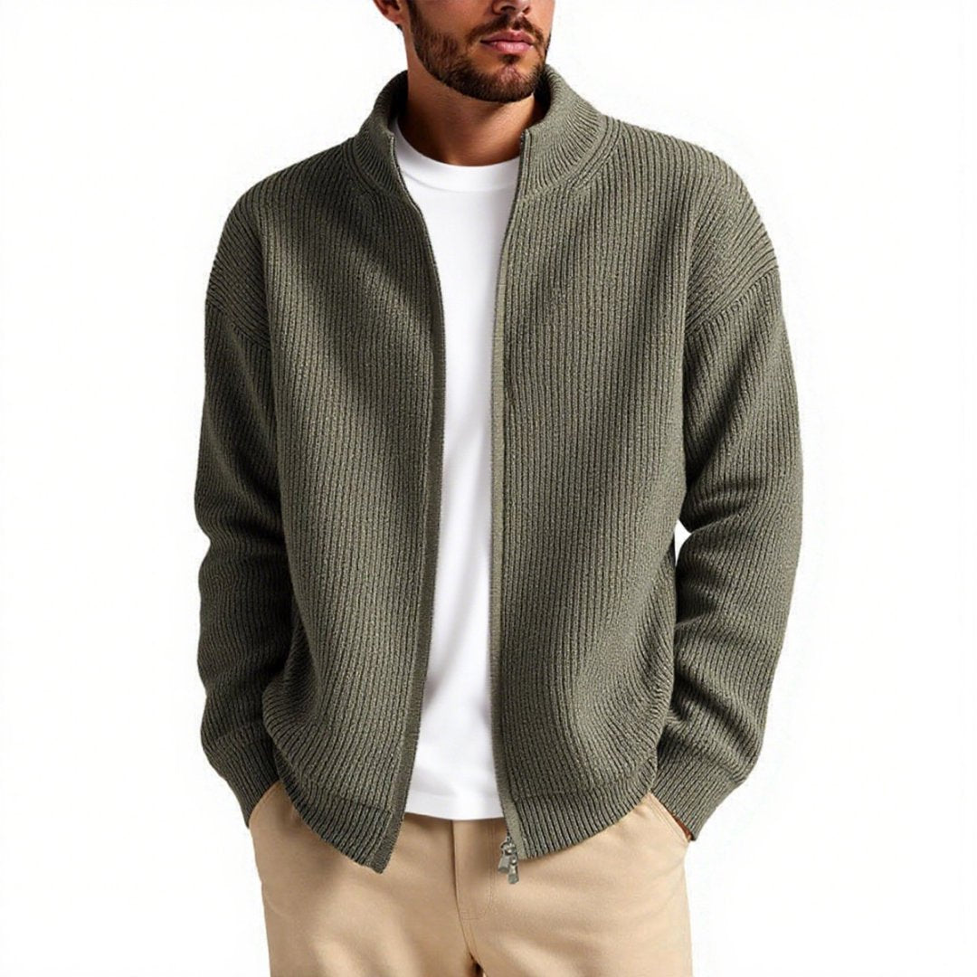 Men's Cardigan Sweater Coat Loose Inner Wear Base