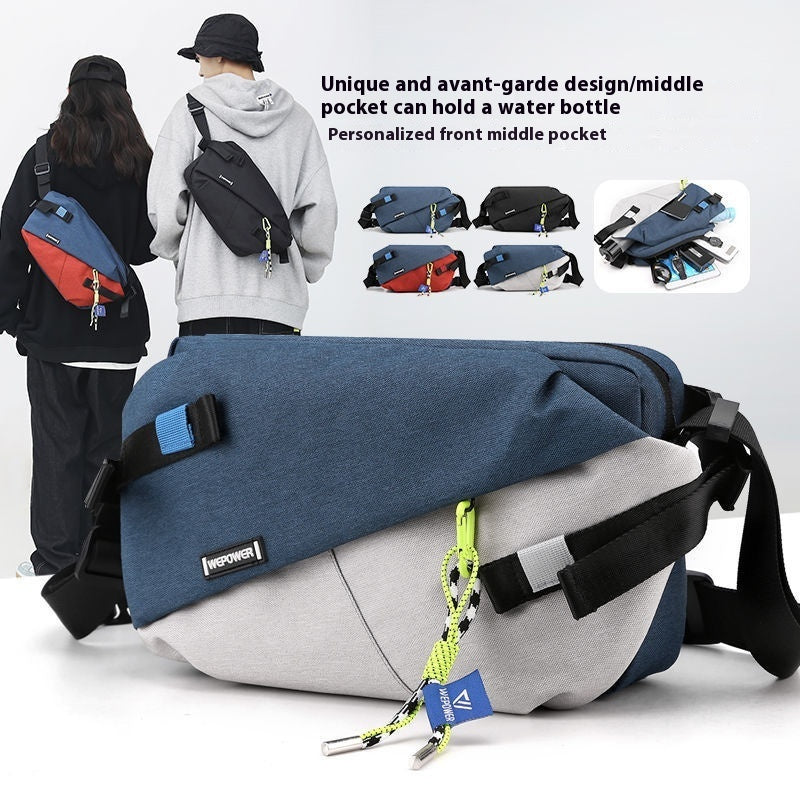 Nylon Mens Shoulder Messenger Bag For Sports Function And Versatility Ideal For Business Travel