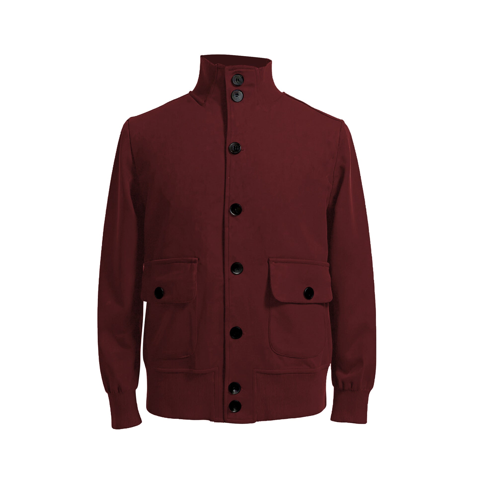 Men's Retro Spring And Autumn Deerskin Velvet Jacket