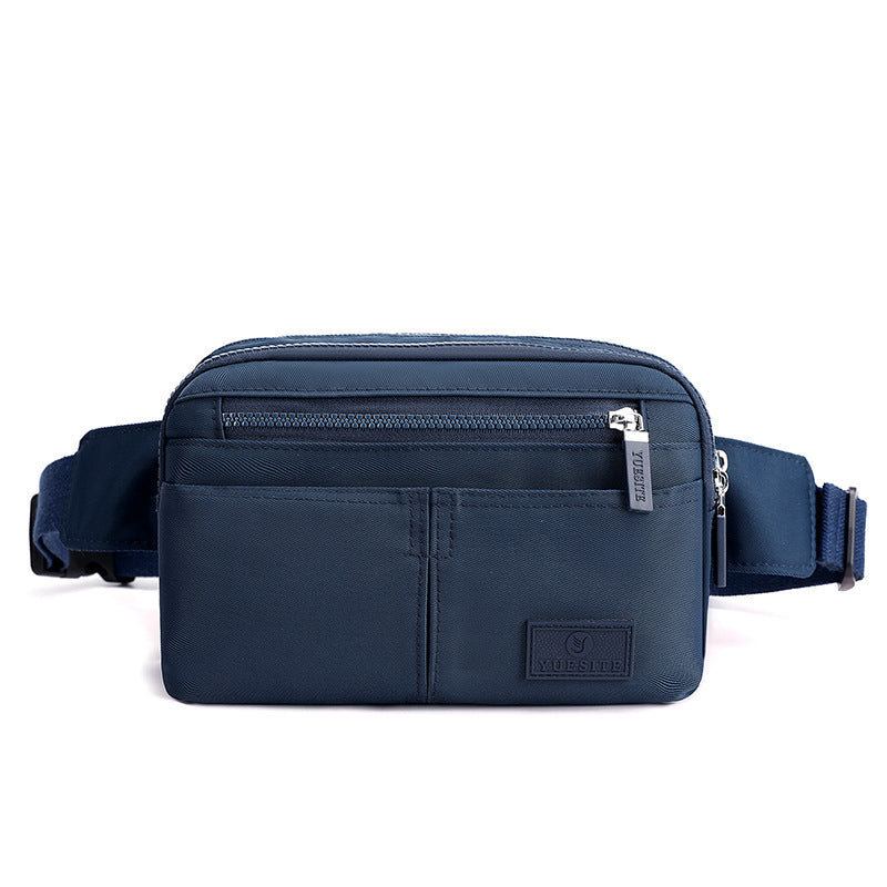 Unisex Nylon Waist Bag Multi Purpose Large Capacity For Men And Women Available In 8 Color Options