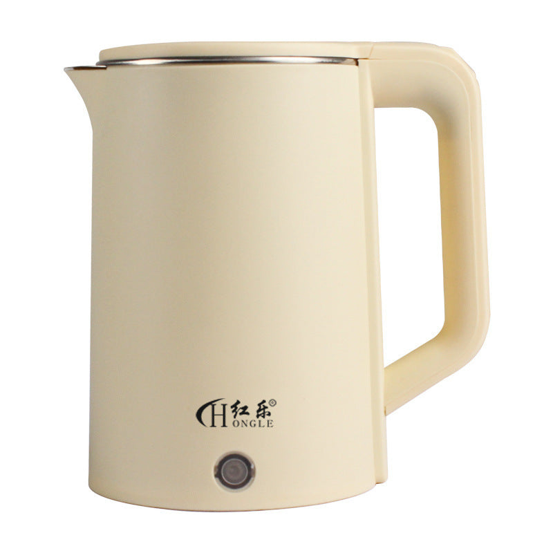 Automatic Power Off Electric Kettle 2L Large Capacity Double Wall Insulated With Push Button