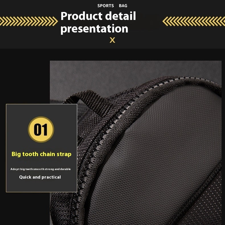 Crossbody Phone Bag Waist Bag Mini Fashion Shoulder Bag Waterproof Ultra Light Polyester For Daily Use