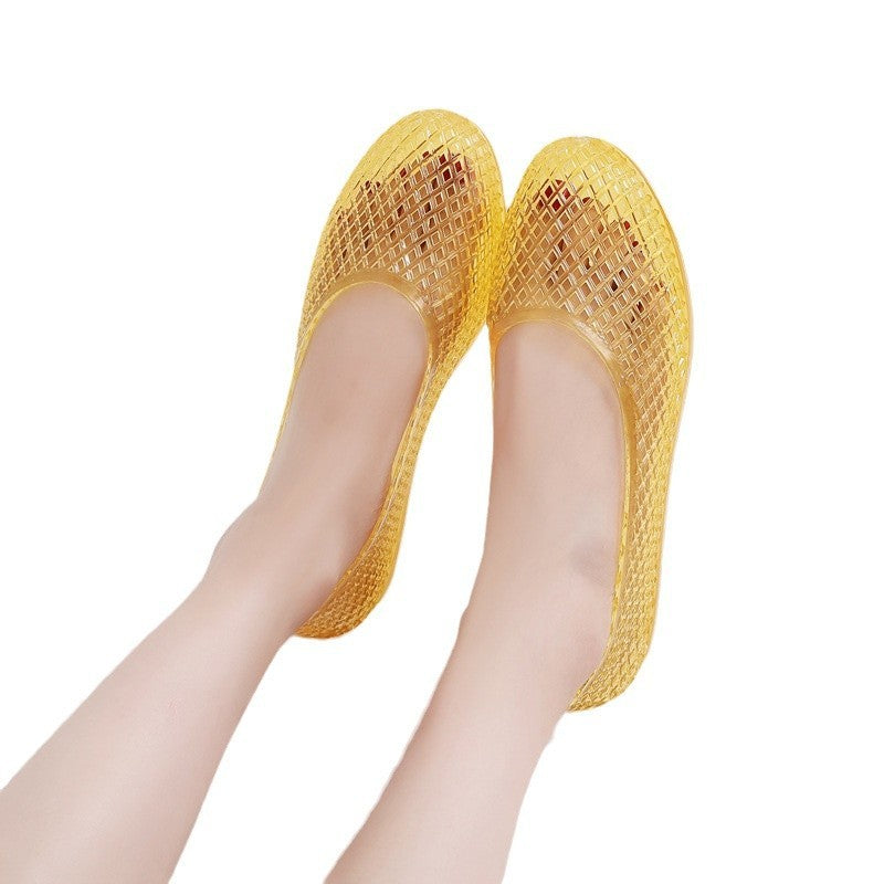 Breathable Hollow-Out Flat Sandals for Summer