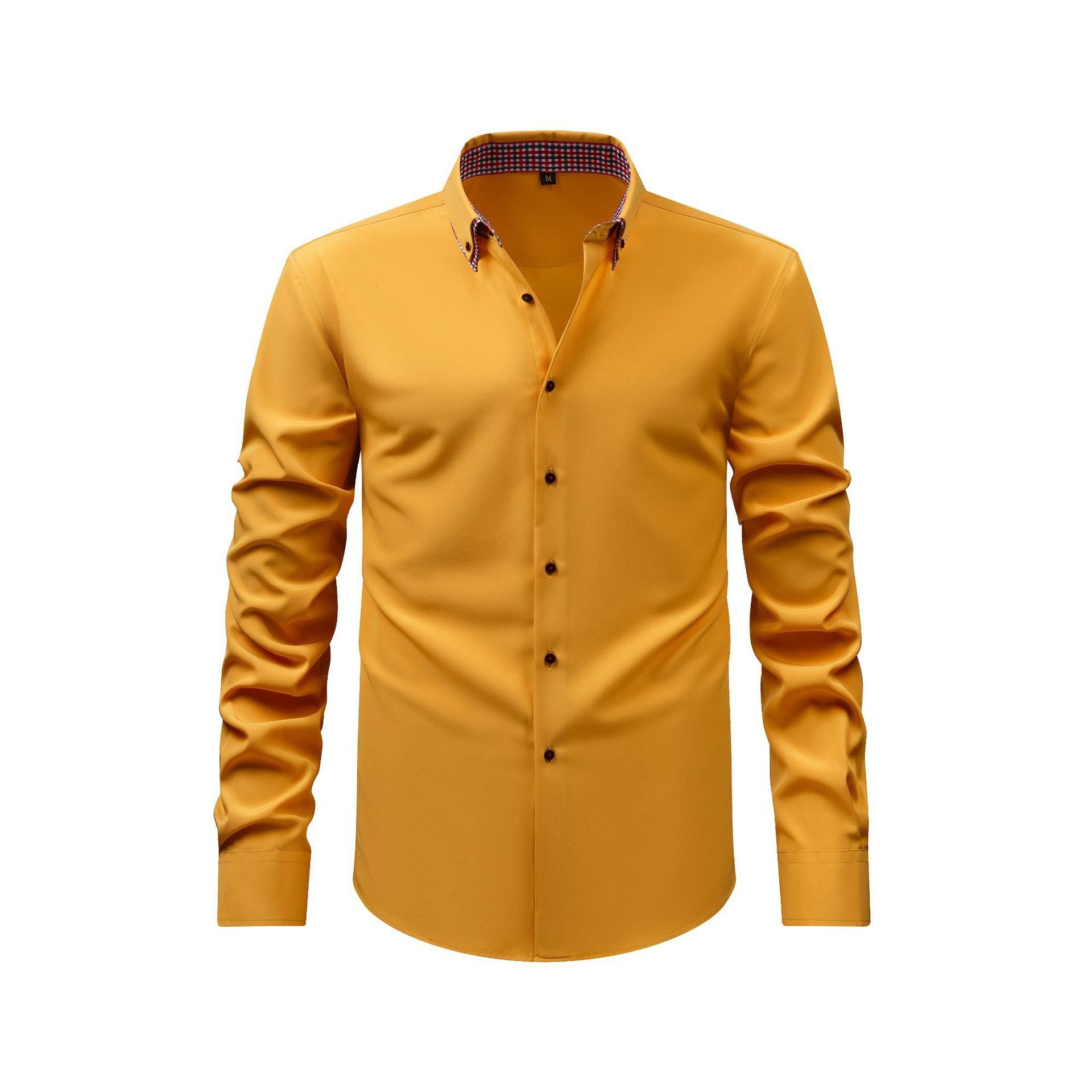 Double Collar Stitching Casual Versatile High-end Shirt