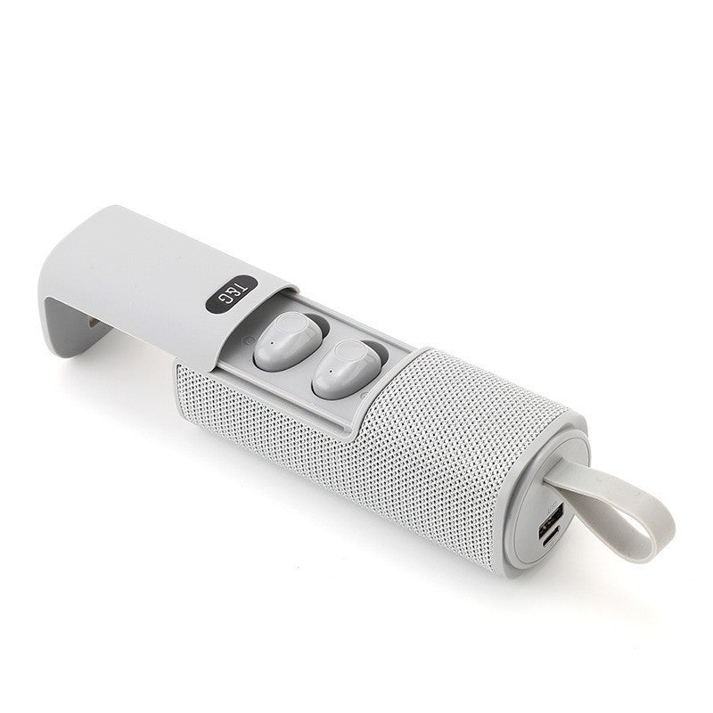 Three In One Portable Wireless Bluetooth Speakers Headphone And Power Bank Ideal For Travel