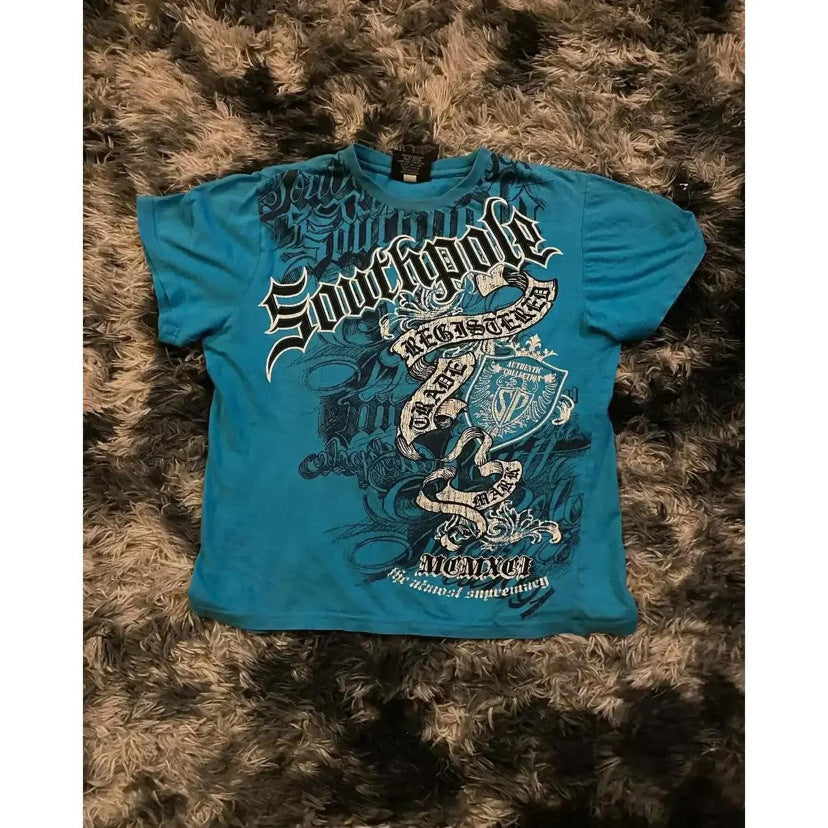 Men's Summer Korean-style Fashionable Printed Short Sleeve