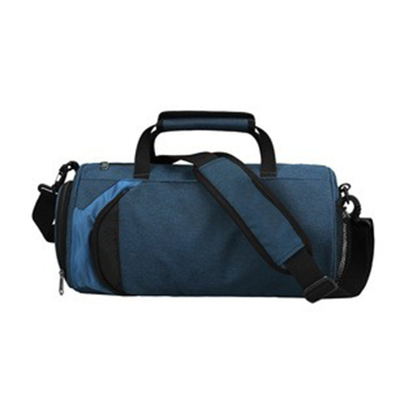 Men's Portable Color Blocked Travel Crossbody Bag for Leisure Travel with Polyester Lining