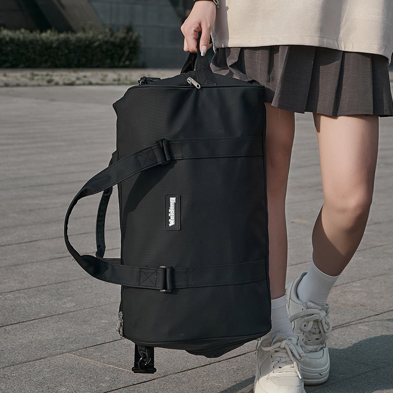 Portable Womens Large Capacity Swimming Bag 36 To 55L Oxford Cloth With Polyester Lining For Gym Beach Travel