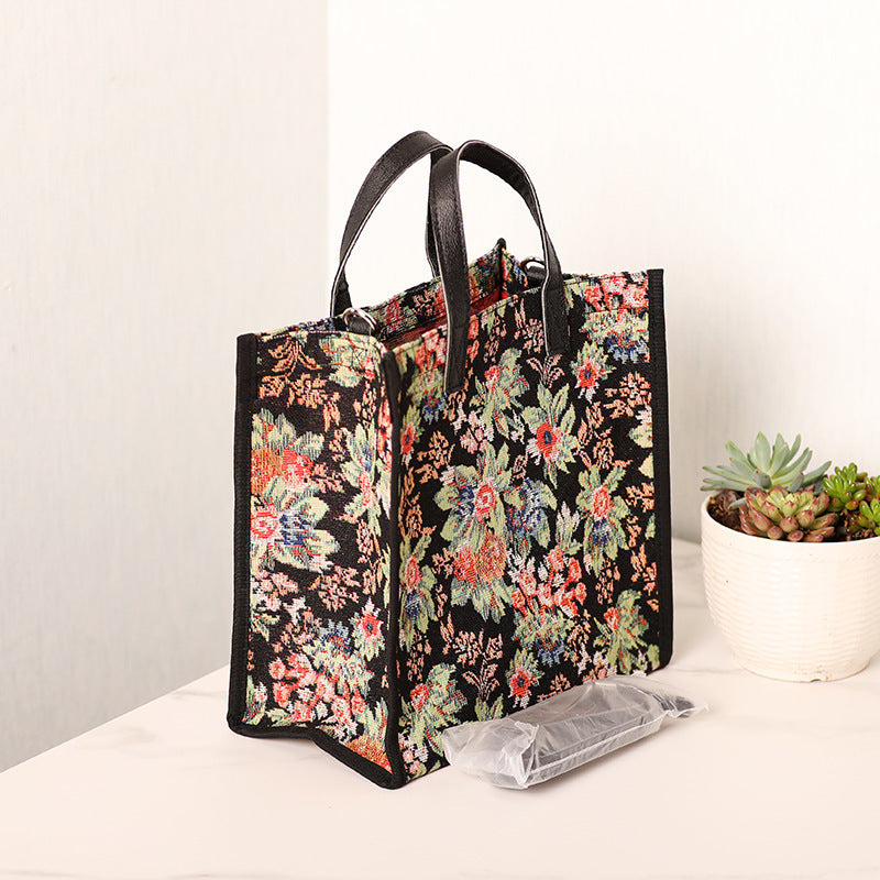 Womens Korean Style Canvas Shoulder Bag With Adjustable Strap For Street Trend Urban Fashion Accessory