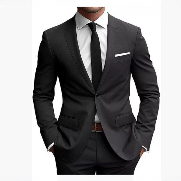 Two-piece Wedding Dinner Suit Jacket