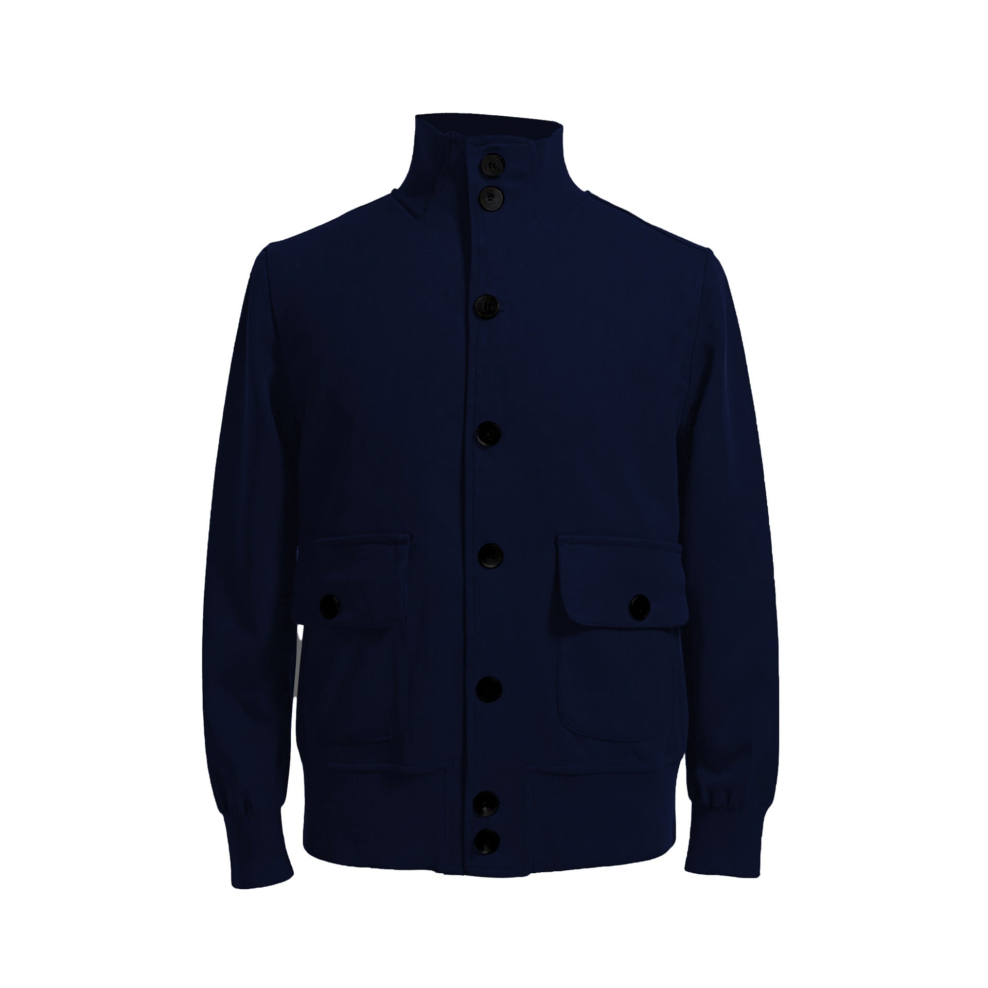 Men's Retro Spring And Autumn Deerskin Velvet Jacket