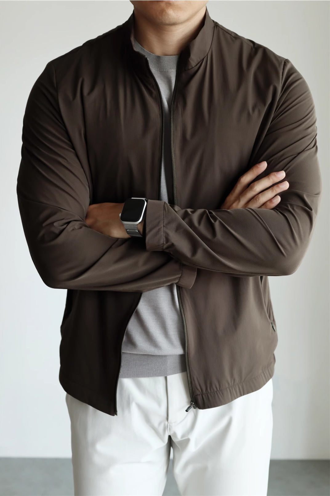 Small Stand Collar Cool Breathable Quick-drying And Portable Thin Jacket