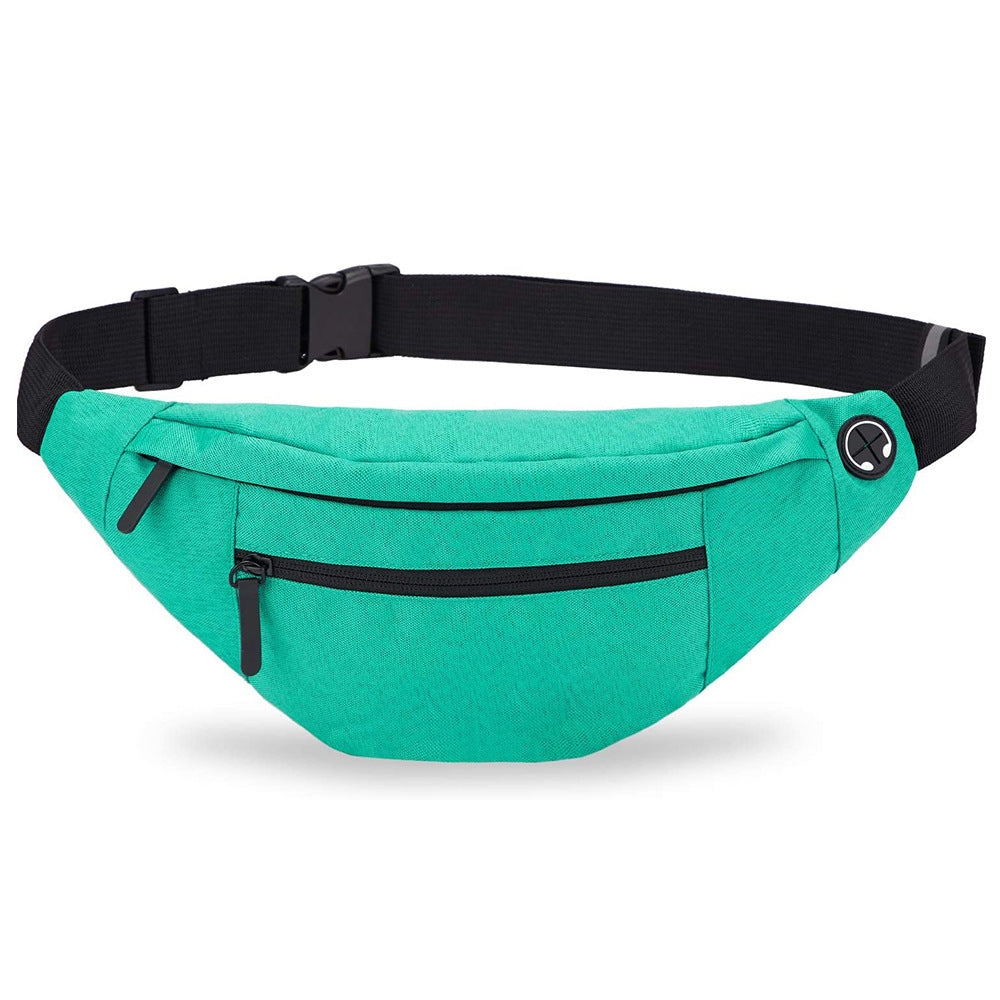 Unisex Waterproof Waist Bag For Outdoor Sports Travel Crossbody Breathable Wear Resistant