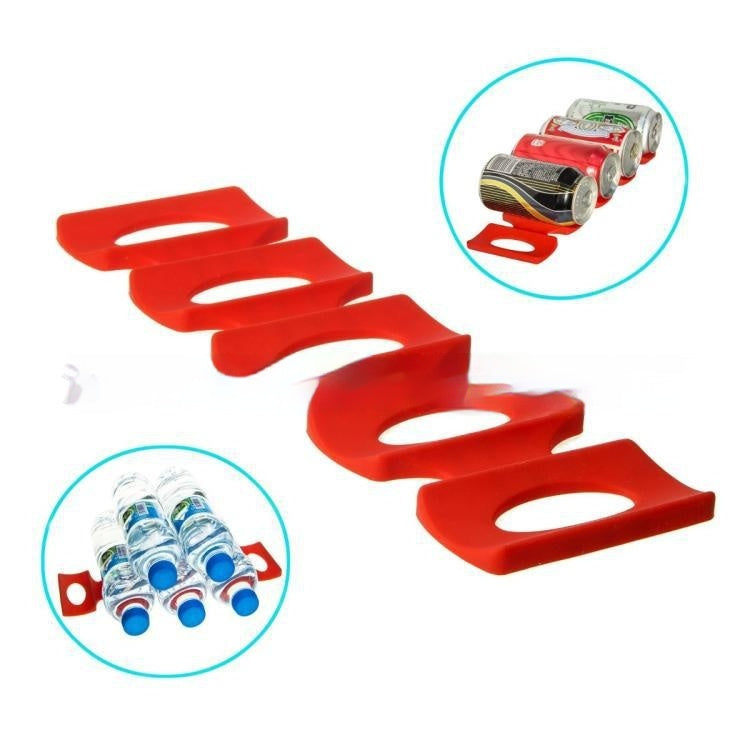 Red Silicone Can Mat Anti Rolling Mat For Wine And Water Bottles Non Toxic Heat Resistant 40C To 230C