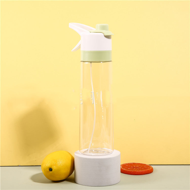 Sports Spray Water Bottle - 600ml Mist Bottle for Fitness & Outdoor Activities