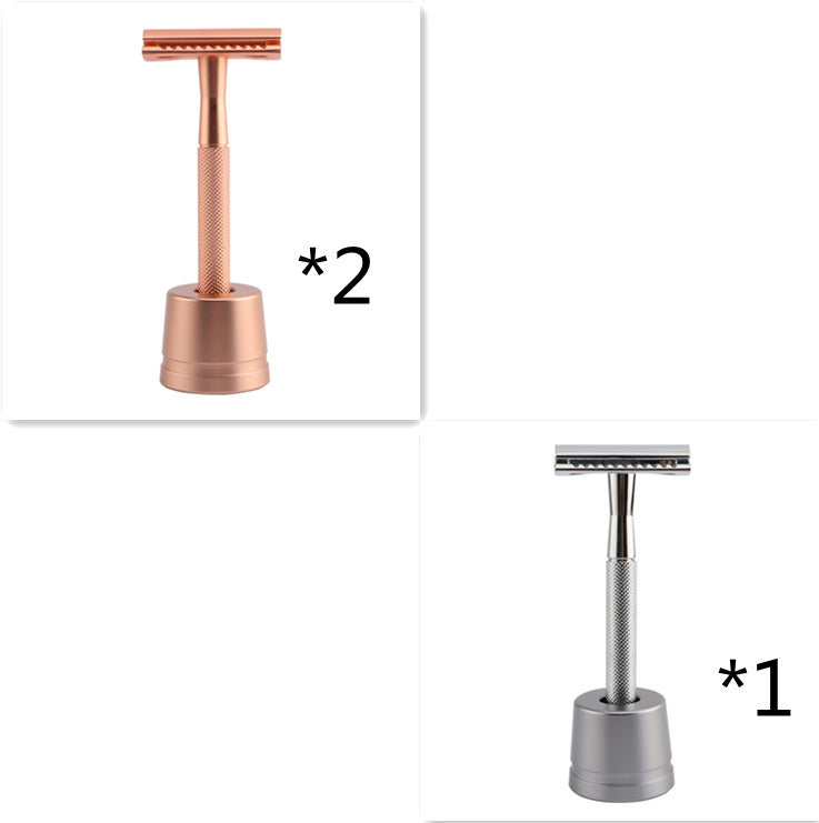 Classic manual shaver safe old fashioned