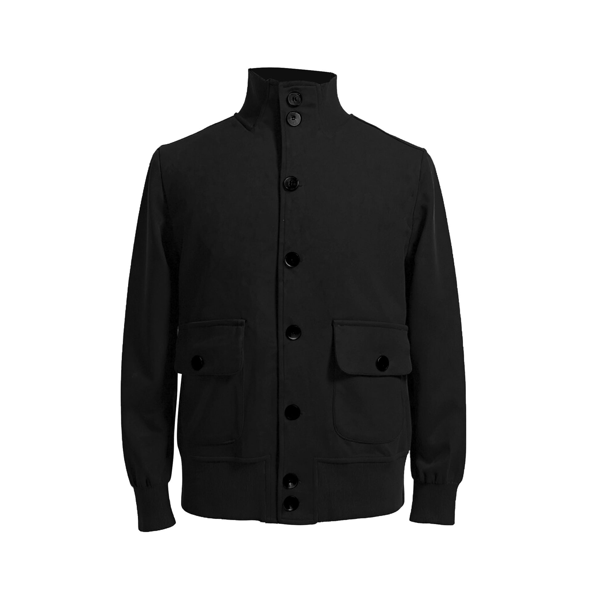 Men's Retro Spring And Autumn Deerskin Velvet Jacket