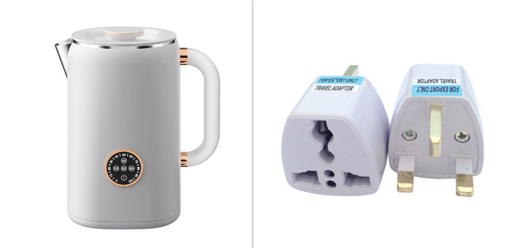 Smart Heat Preservation Electric Kettle Auto Keep Warm 1.7L 1000W To 1500W Anti Dry Burn Stainless Steel ABS