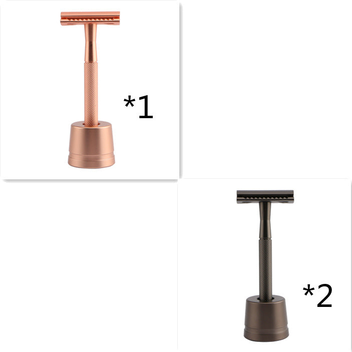 Classic manual shaver safe old fashioned