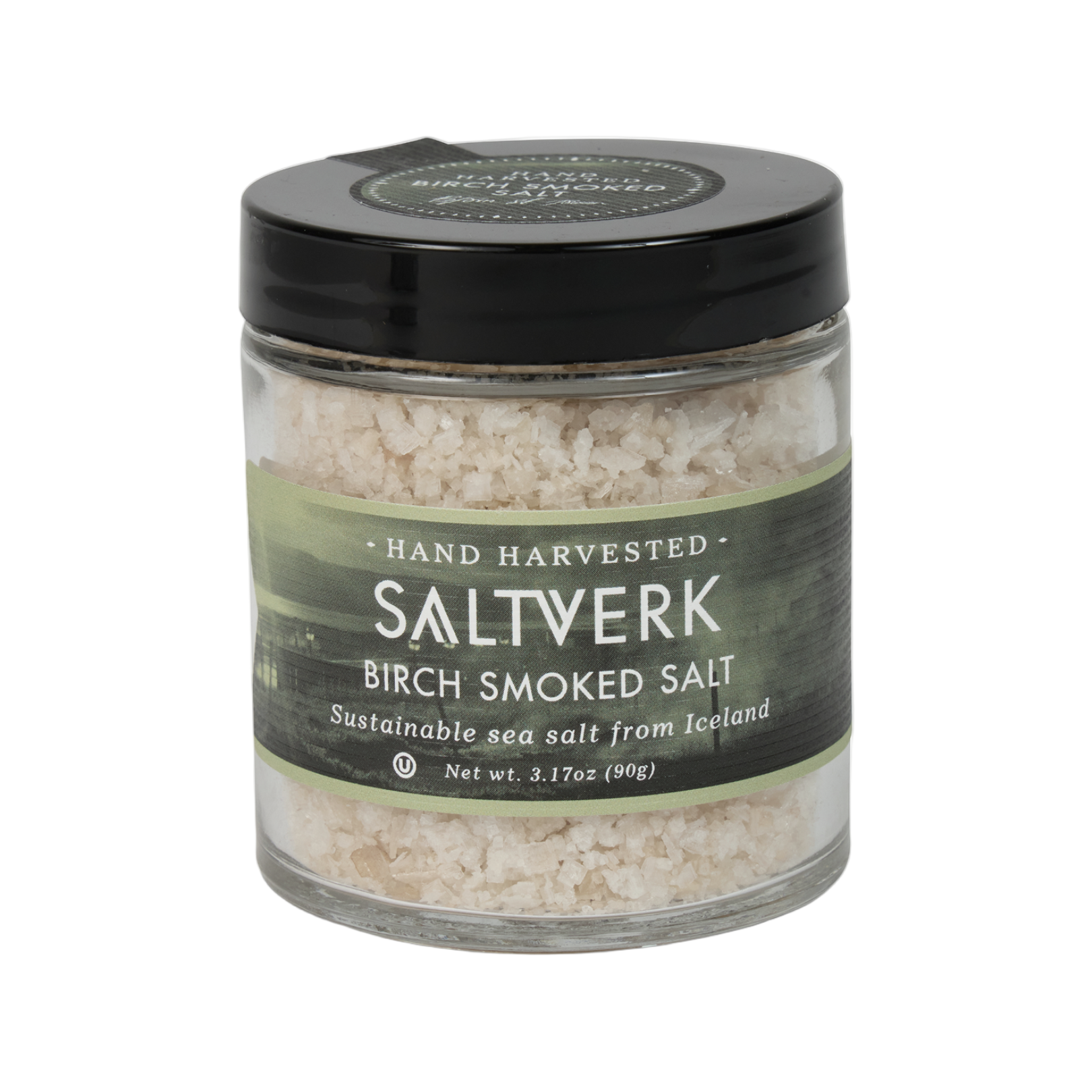 Birch Smoked Salt – Icelandic Birchwood Smoked Sea Salt 90g
