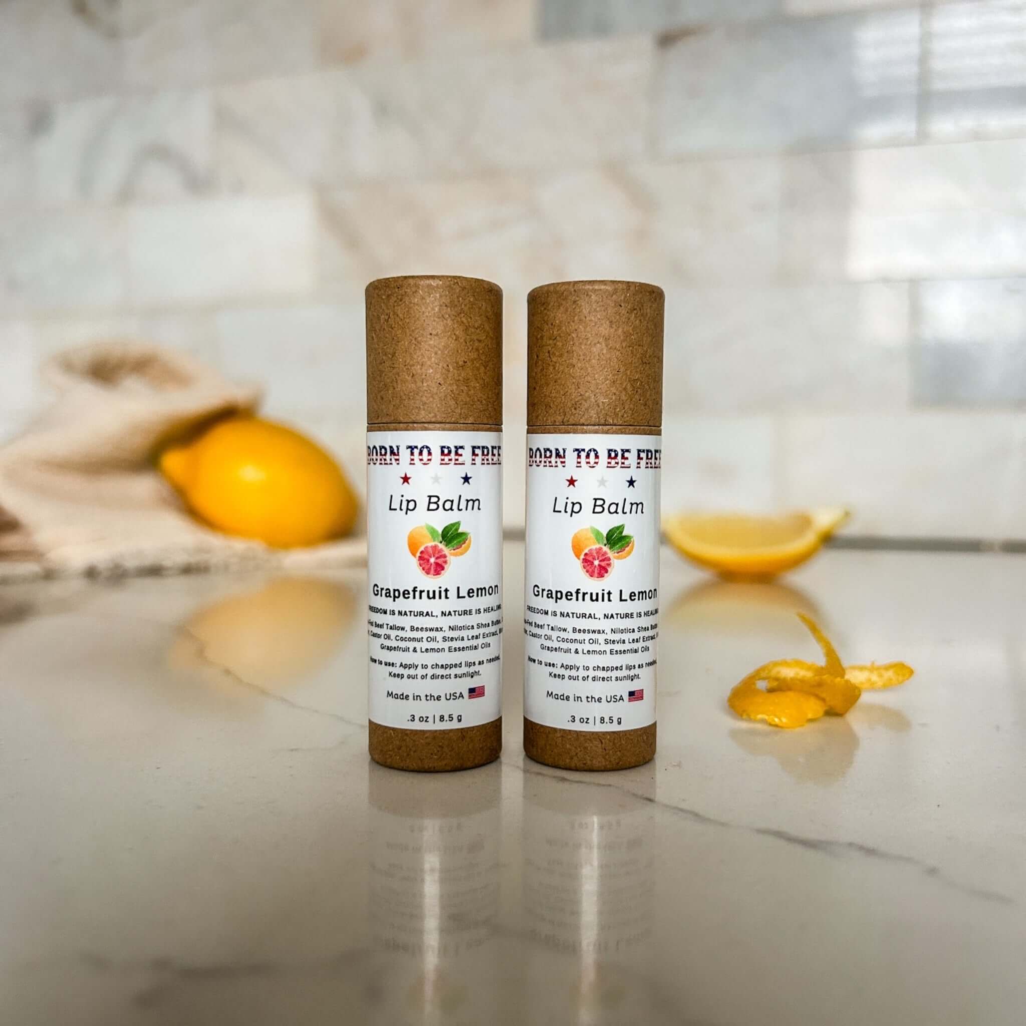 Grapefruit Lemon Lip Balm-0