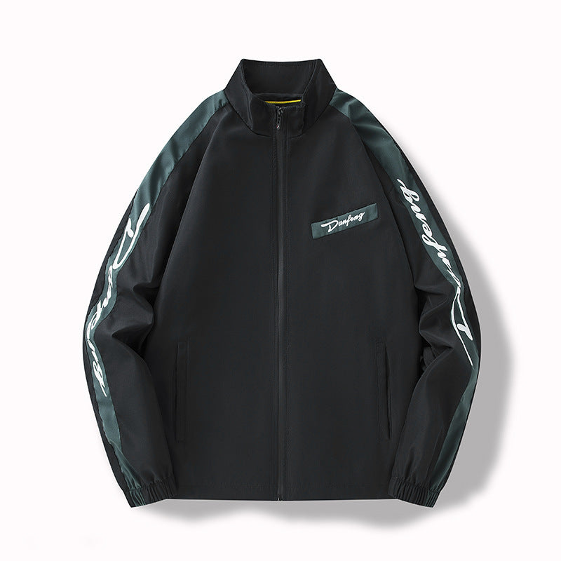 American Thin Loose All-match Men's Coat