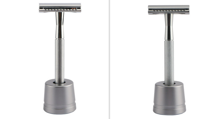 Classic manual shaver safe old fashioned