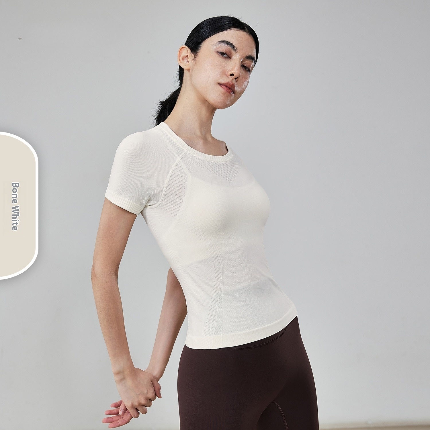 Running Yoga Sports Fitness Women's Thin Short Sleeve
