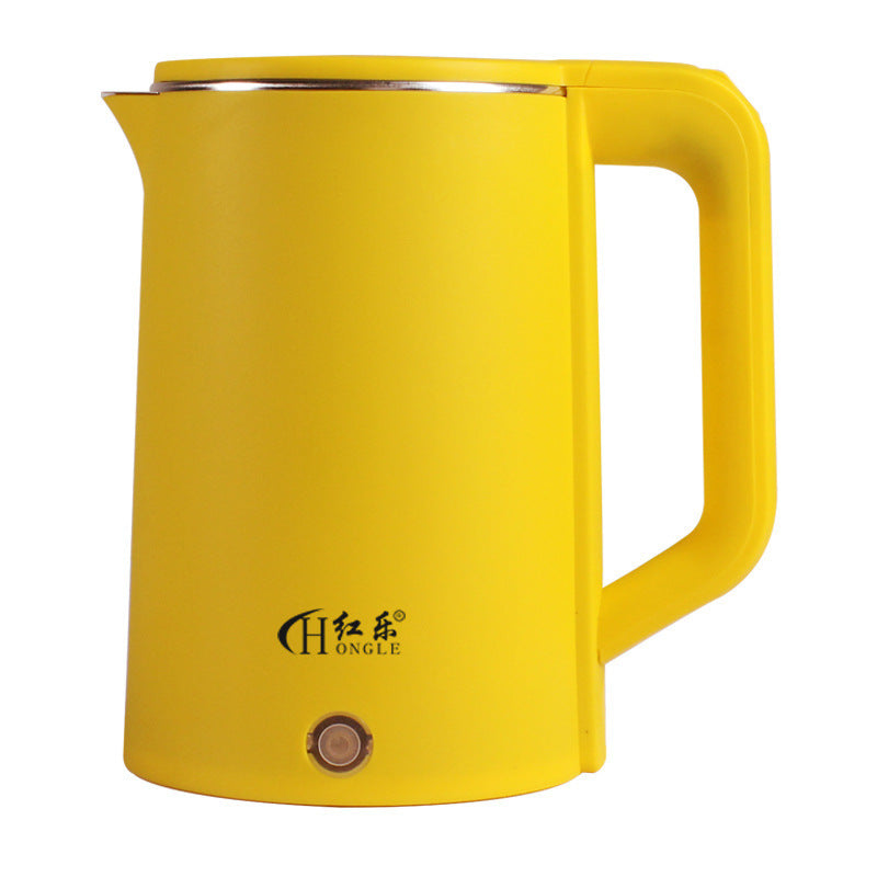 Automatic Power Off Electric Kettle 2L Large Capacity Double Wall Insulated With Push Button