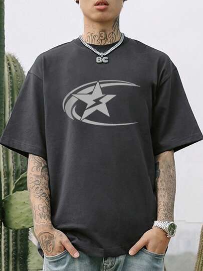 Men's Casual Short Sleeve T-Shirt Premium Fabric Unique