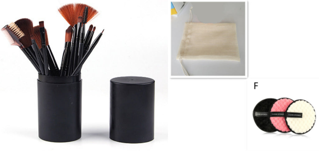 12-Piece Makeup Brush Set with Storage Case