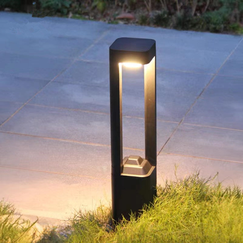 Square LED Garden Lawn Lamp - Outdoor Landscape Lighting