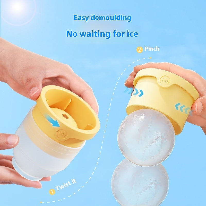 Food Grade Ice Hockey Mold Ice Maker Circular Ice Cube