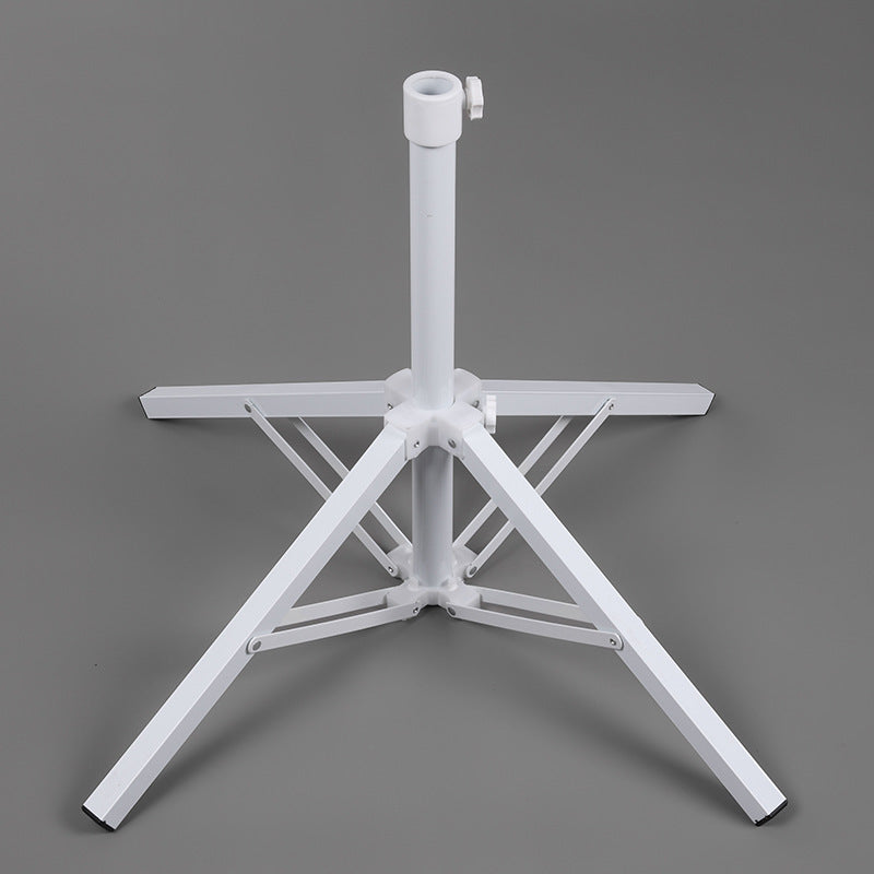 Large Stall Umbrella Water Injection Sun Umbrella Plastic Three-word Umbrella Base