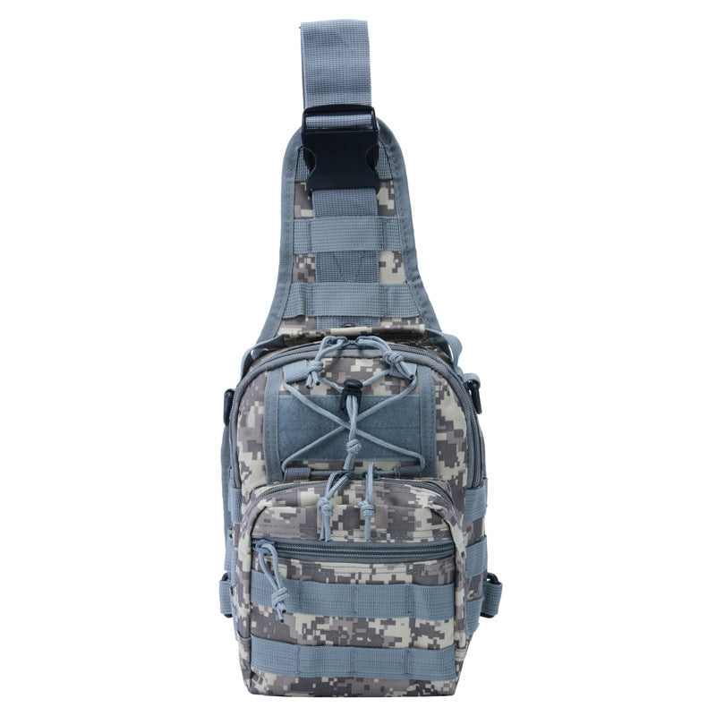 Men's Oxford Cloth Camouflage Waterproof Shoulder Messenger Bag For Outdoor Sports And Travel