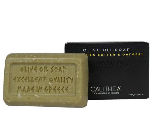 3 Pack Natural Olive Oil Soap with Shea Butter & Oatmeal